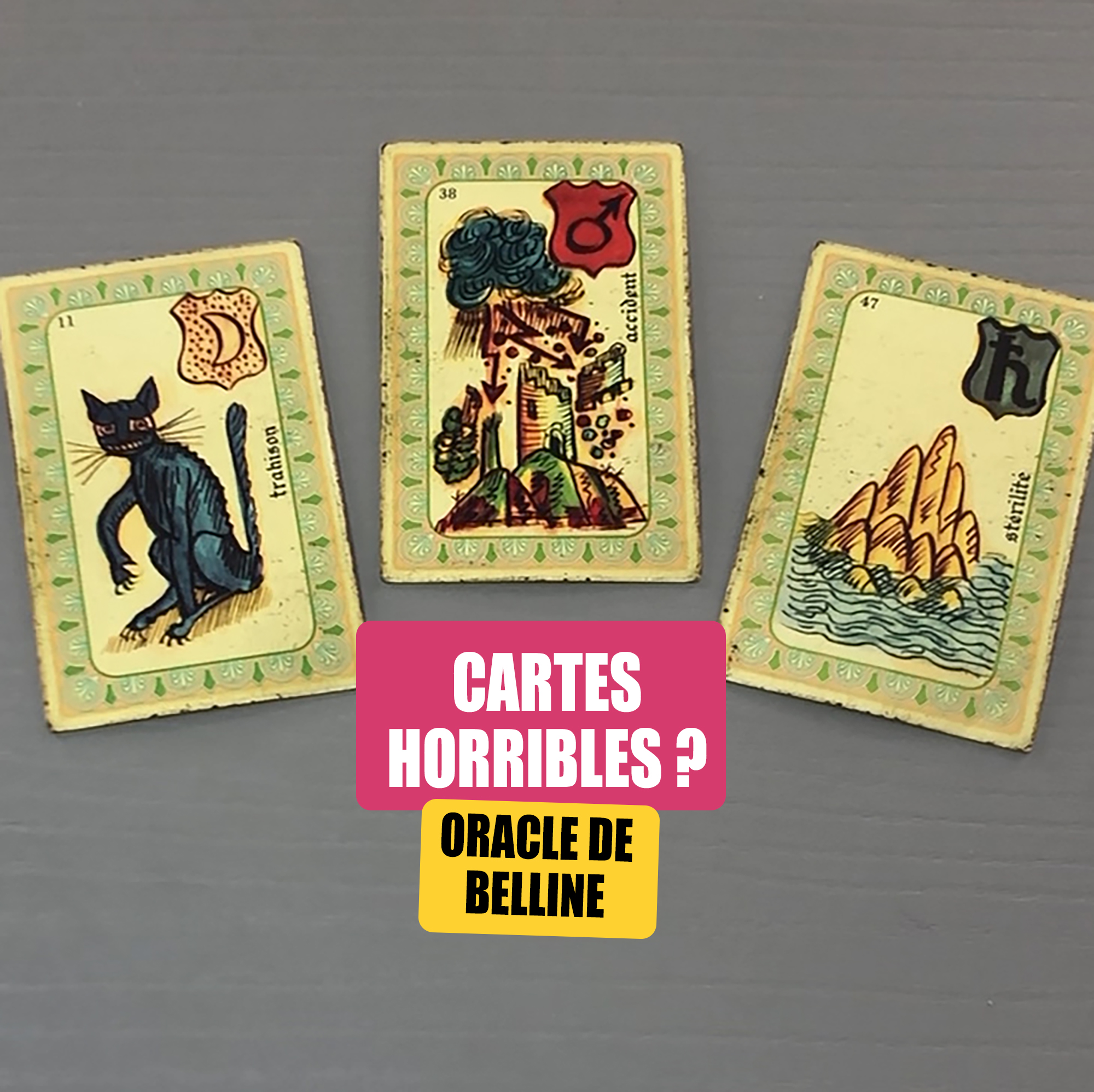 Associations cartes Belline  Art de carte de tarot, Tirage carte